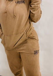Essential "WARM ME UP" HOODED Jogger Set
