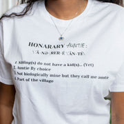 Honorary Auntie Definition T-shirt